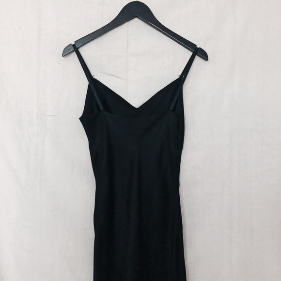 Ralph Lauren Collection - Black Silk Slip Gown - Picture 3 of 8